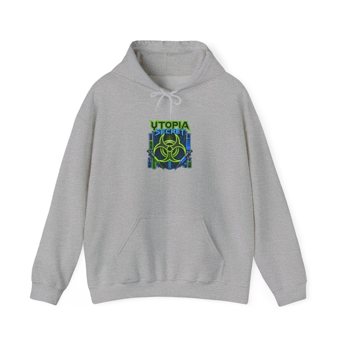 Utopia (UK) "UK plot" Hoodie - alternate angle 2, merchandise